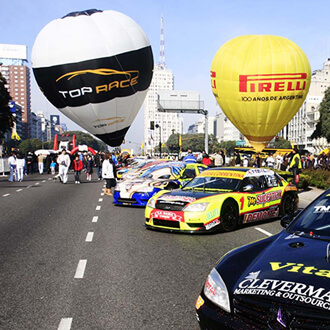 Globo Aerostático publicidad Pirelli