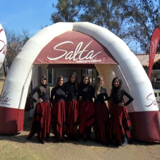 Carpa 4 patas Inflable Salta