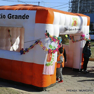 Carpa Inflable cubo 465