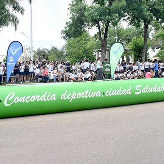 Valla Inflable para Eventos Deportivos