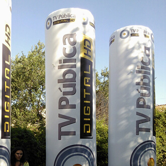 Columna Inflable Tv Publica