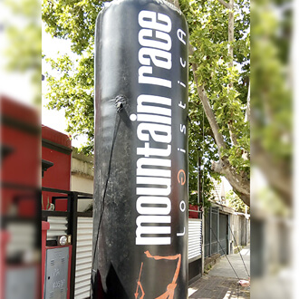 Columna inflable para publicidad