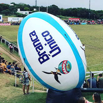 Pelota Rugby Inflable 4 mt